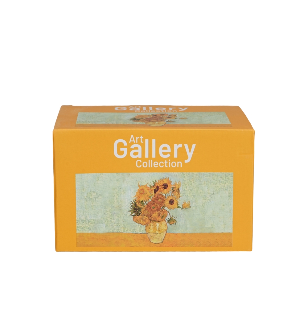 2 kubki classic SUNFLOWERS inspired by Van Gogh