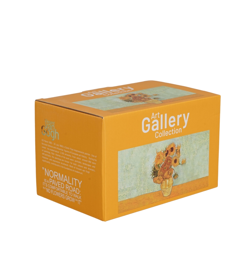 2 kubki classic SUNFLOWERS inspired by Van Gogh