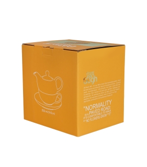 Filiżanka z dzbankiem i zaparzaczem SUNFLOWERS inspired by Van Gogh