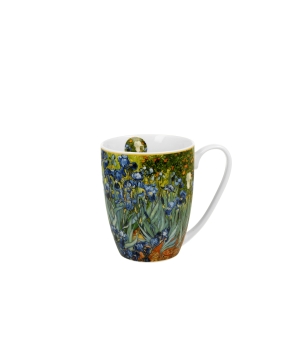 Kubek classic IRISES inspired by Van Gogh