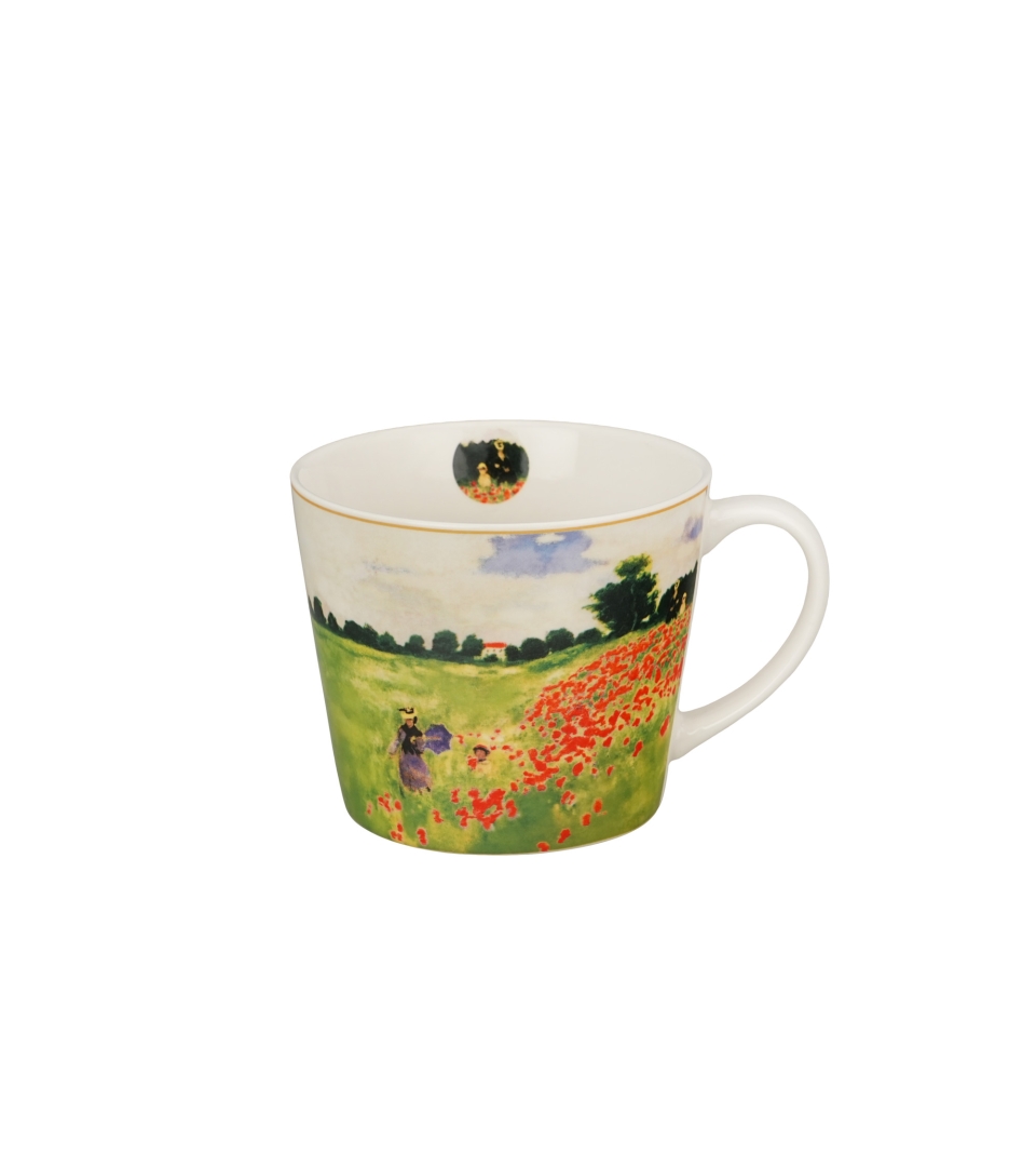 Kubek prosty POPPY FIELD inspired by Monet