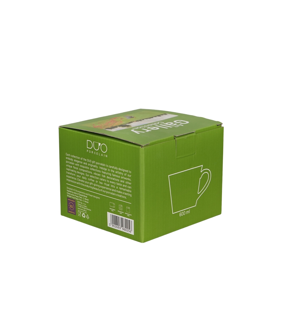 Kubek prosty POPPY FIELD inspired by Monet