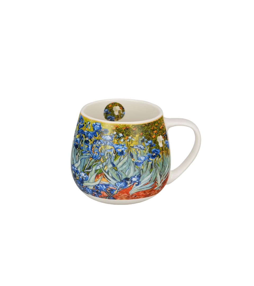 Kubek baryłka IRISES inspired by Van Gogh