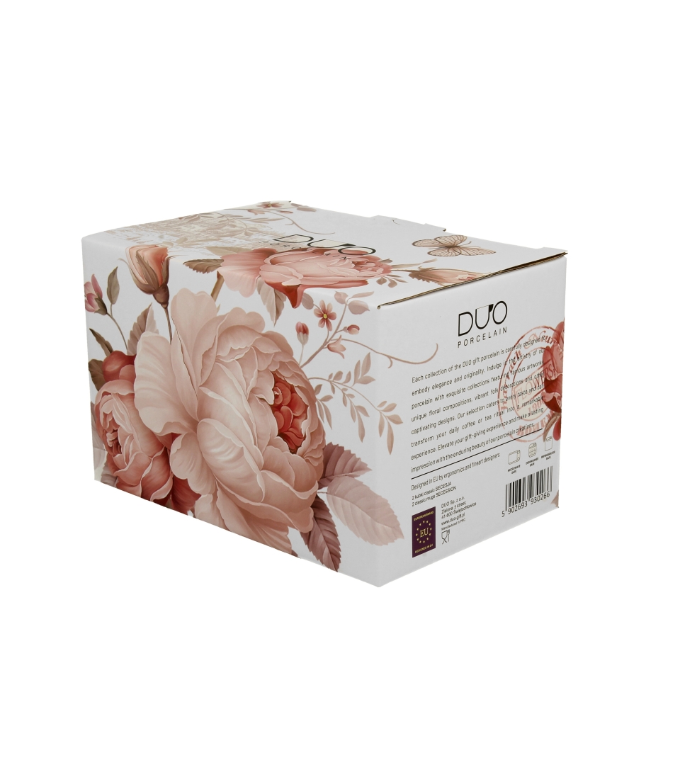 2 kubki classic SECESJA