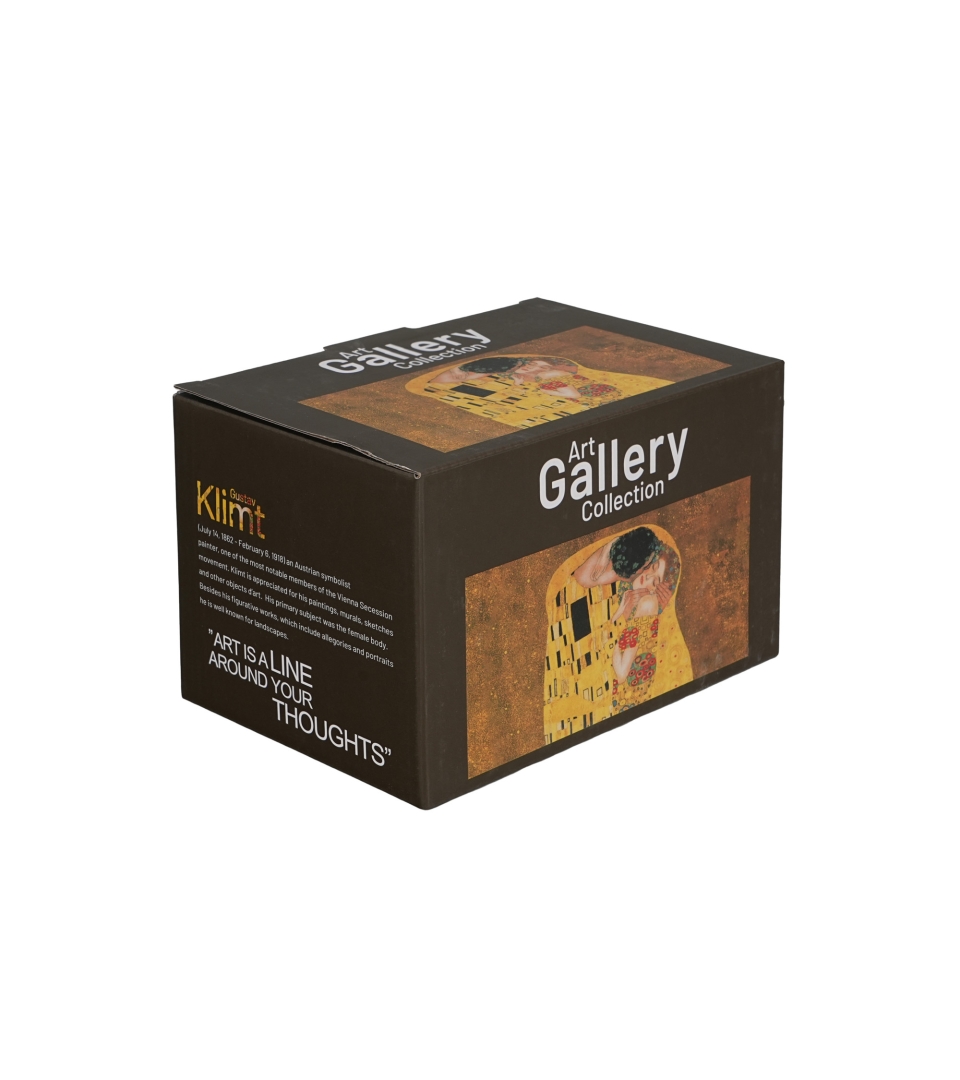 2 kubki classic THE KISS CLASSIC inspired by Klimt