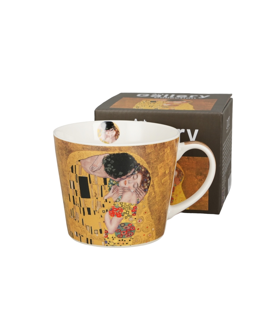Kubek prosty THE KISS CLASSIC inspired by Klimt
