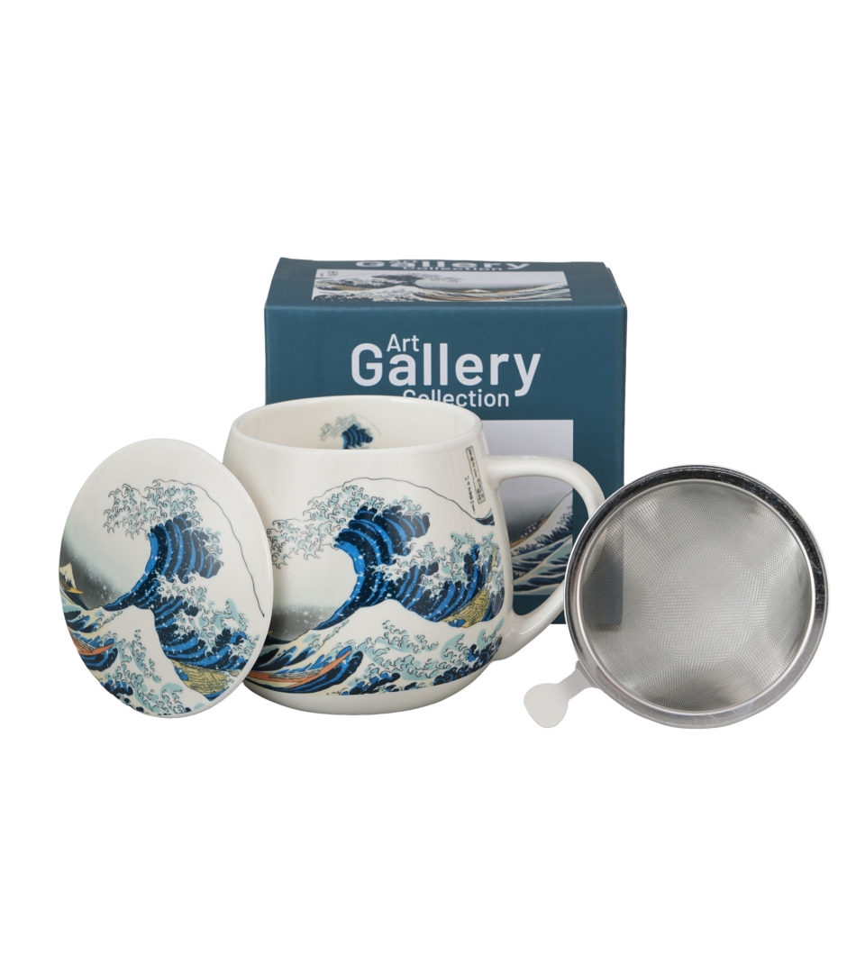Zaparzacz baryłka THE GREAT WAVE inspired by K. Hokusai