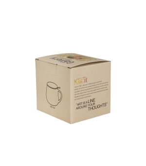 Zaparzacz baryłka THE KISS ECRU inspired by Klimt