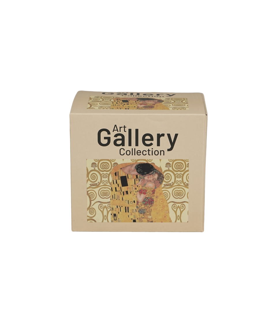 Zaparzacz baryłka THE KISS ECRU inspired by Klimt