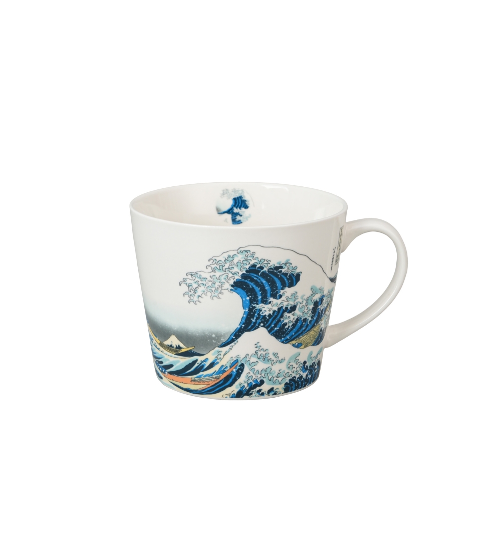 Kubek prosty THE GREAT WAVE inspired by HOKUSAI