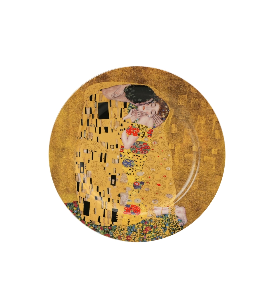 Komplet 2 talerze deserowe THE KISS CLASSIC inspired by Klimt