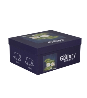 2 filiżanki ze spodkami NENUFARS inspired by Monet