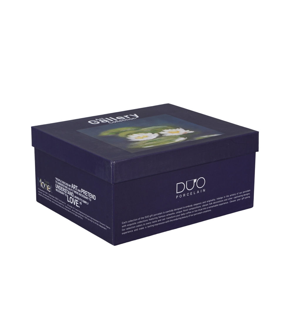 2 filiżanki ze spodkami NENUFARS inspired by Monet