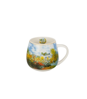 Kubek baryłka THE GARDEN AT ARGENTEUIL inspired by Monet