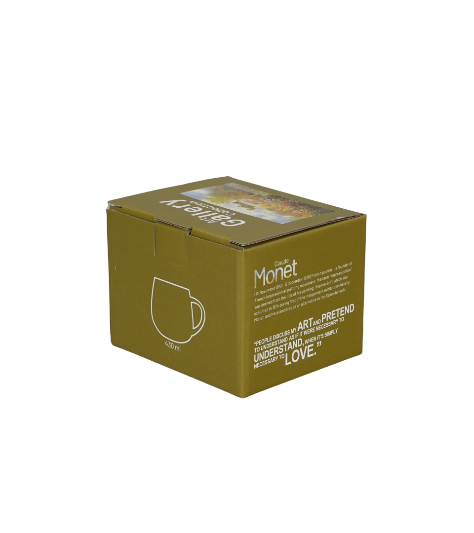 Kubek baryłka THE GARDEN AT ARGENTEUIL inspired by Monet