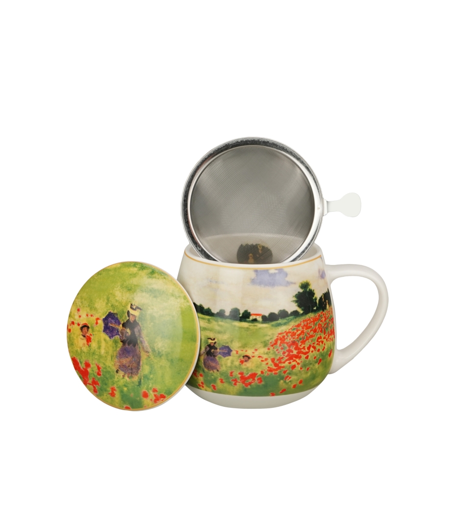 Zaparzacz baryłka POPPY FIELD inspired by Monet