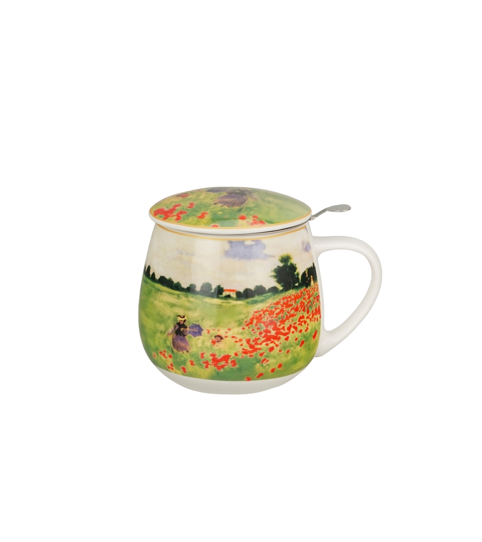 Zaparzacz baryłka POPPY FIELD inspired by Monet