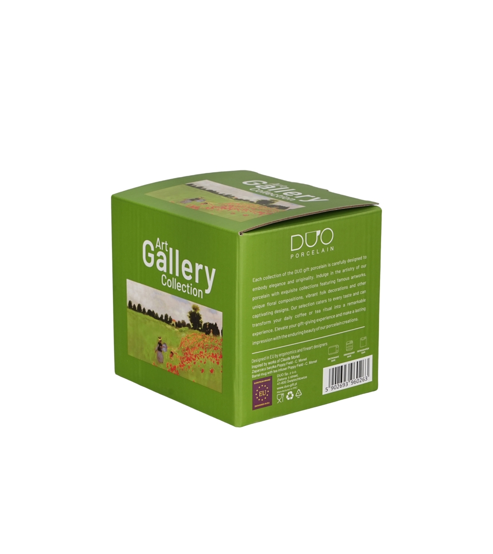 Zaparzacz baryłka POPPY FIELD inspired by Monet