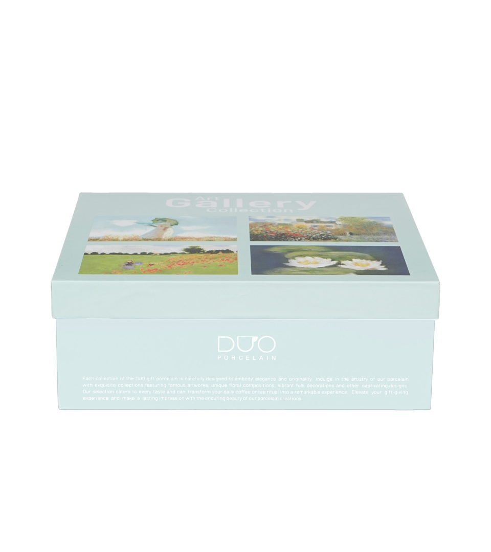 Komplet 4 kubki classic inspired by Monet