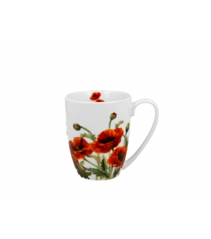 Kubek classic w koszyczku CLASSIC POPPIES