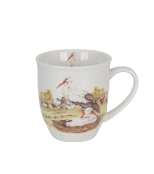 Kubek 400 ml Ptasi Świat BOCIANY
