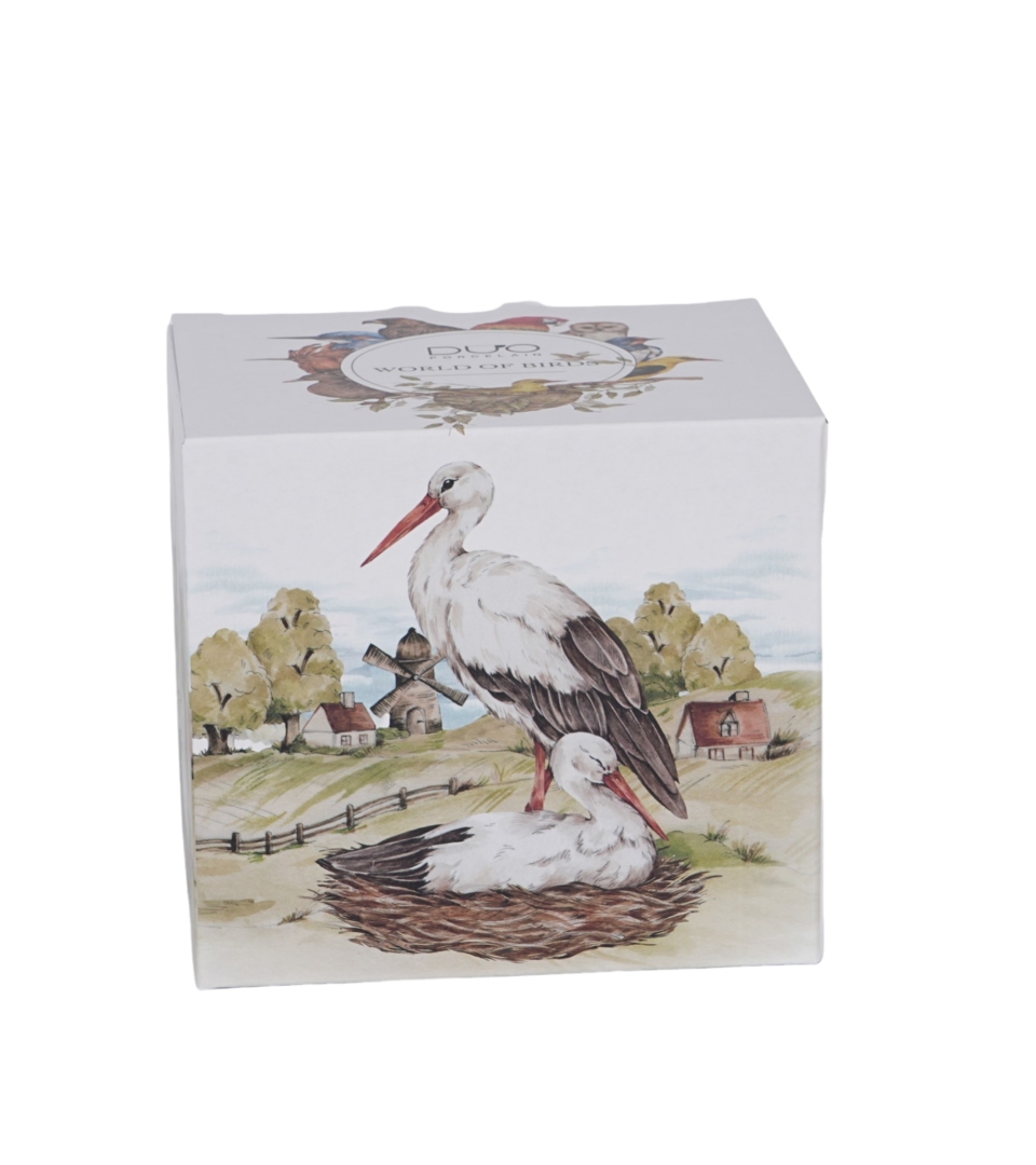 Kubek 400 ml Ptasi Świat BOCIANY