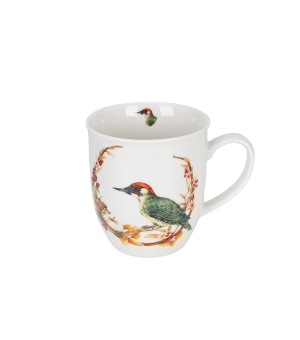 Kubek 400 ml Ptasi Świat DZIĘCIOŁ ZIELONY