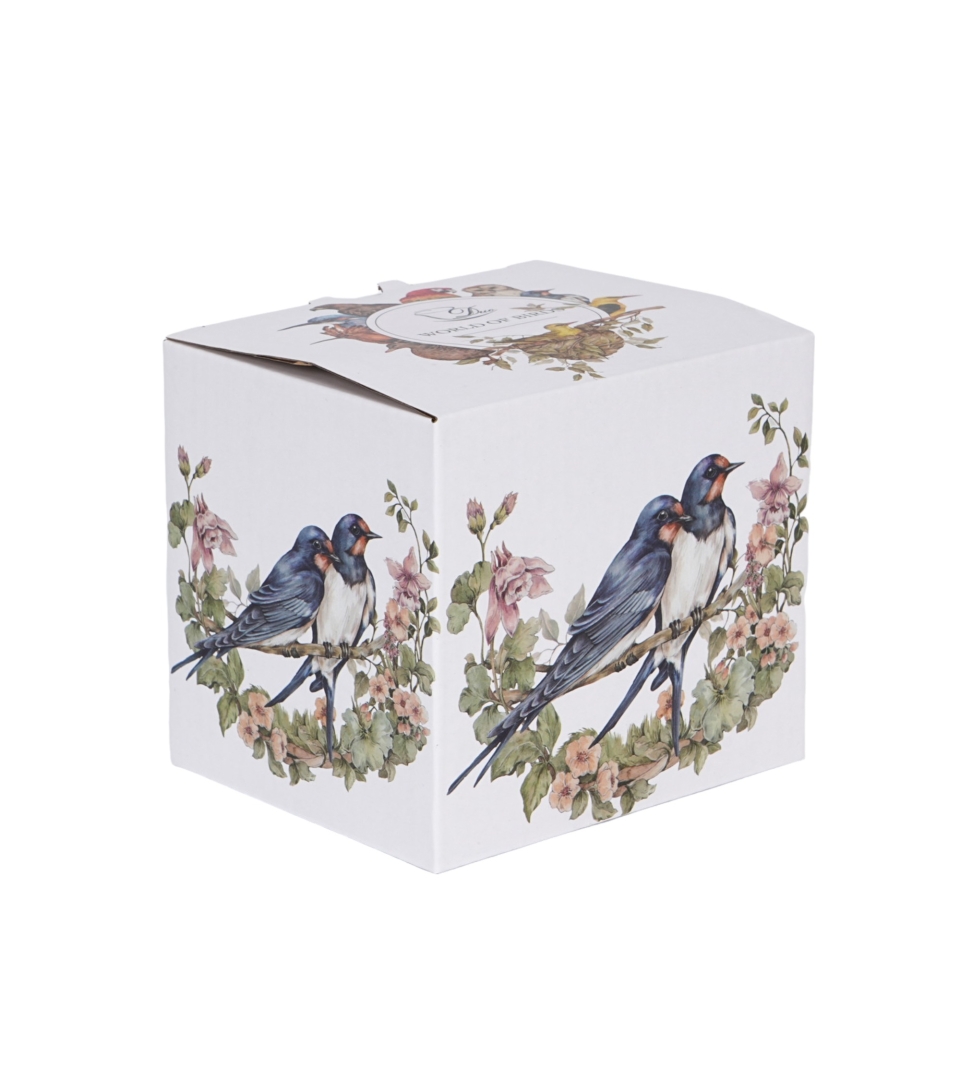 Kubek 400 ml Ptasi Świat JASKÓŁKI