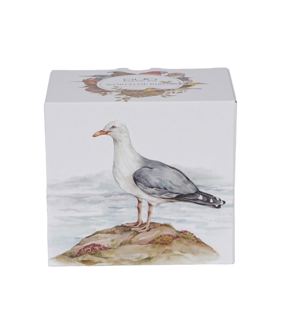 Kubek 400 ml Ptasi Świat MEWA SREBRZYSTA