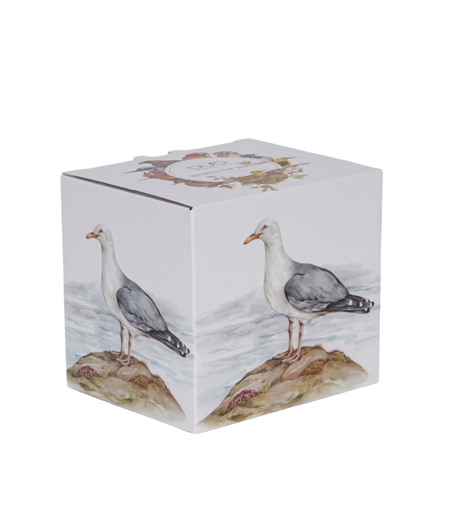 Kubek 400 ml Ptasi Świat MEWA SREBRZYSTA