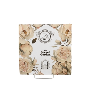 Komplet 2 talerze deserowe ENGLISH ROSES WHITE