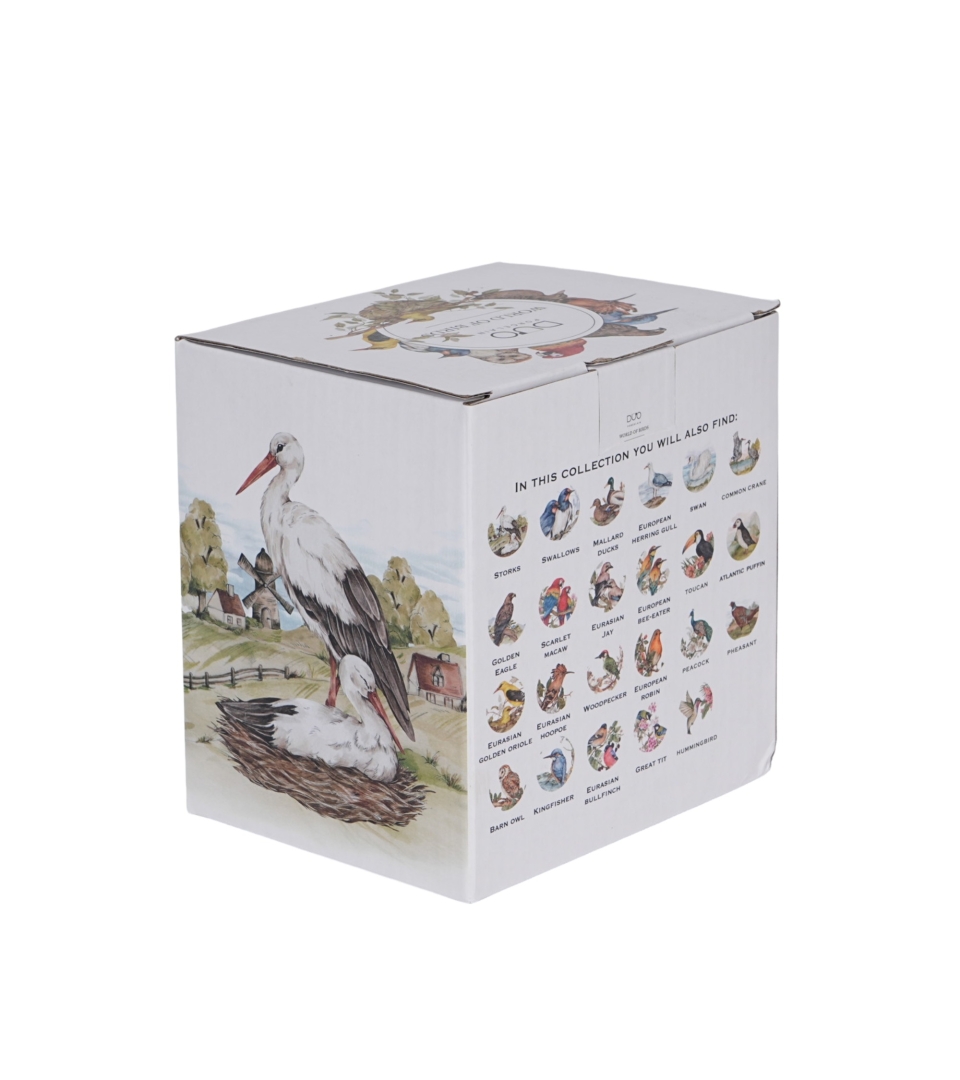 Kubek z zaparzaczem Ptasi Świat BOCIANY