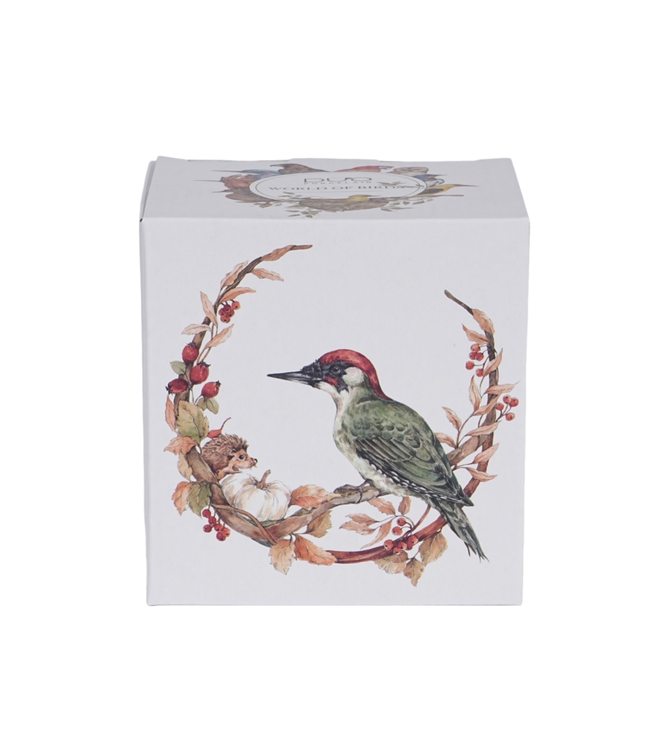 Kubek z zaparzaczem Ptasi Świat DZIĘCIOŁ ZIELONY