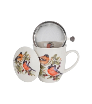 Kubek z zaparzaczem Ptasi Świat GILE