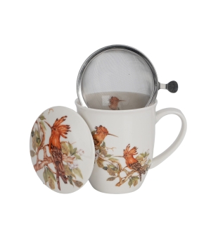 Kubek z zaparzaczem Ptasi Świat DUDKI