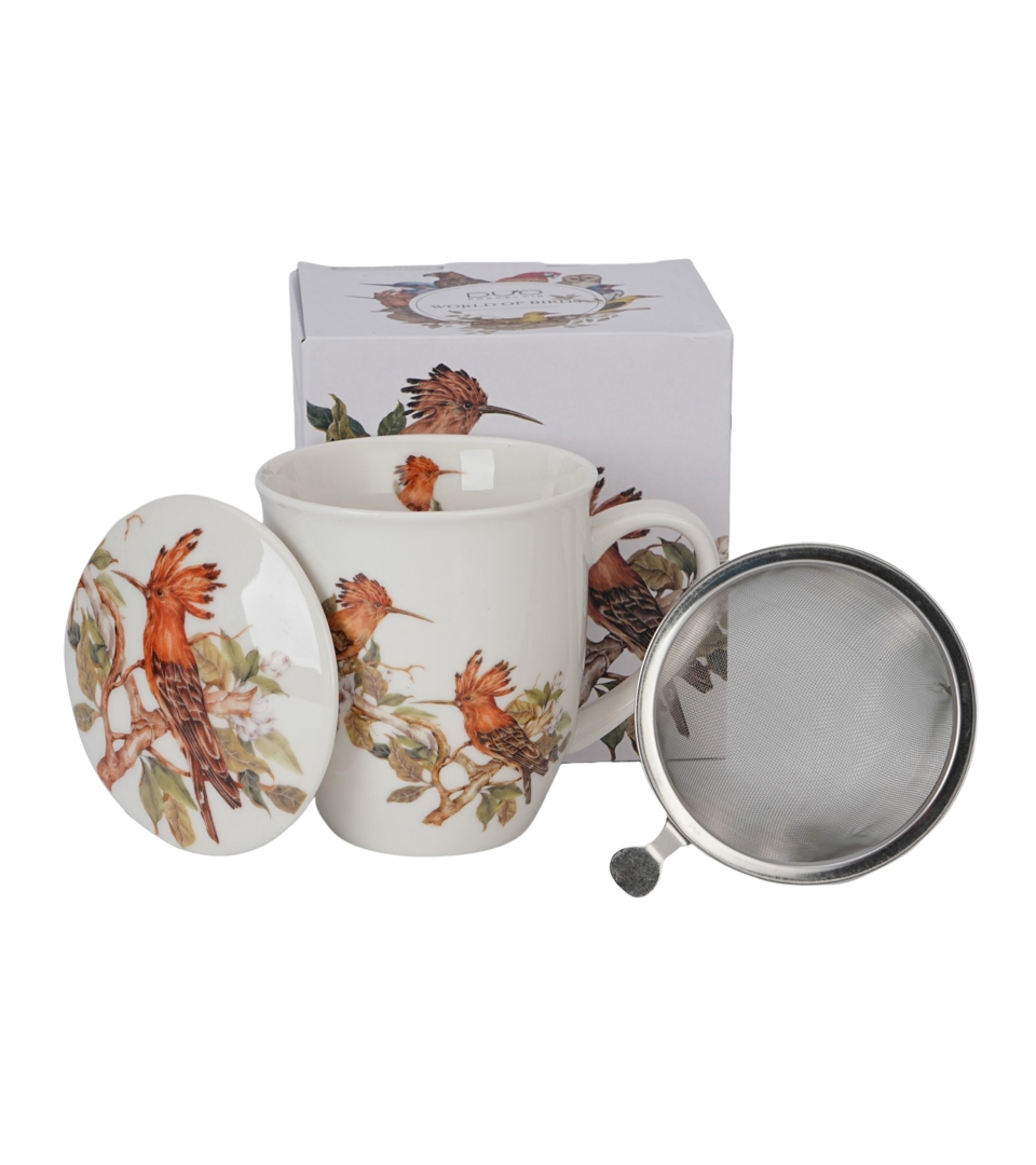Kubek z zaparzaczem Ptasi Świat DUDKI