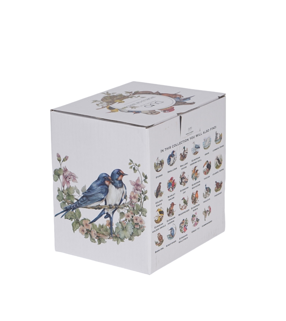 Kubek z zaparzaczem Ptasi Świat JASKÓŁKI