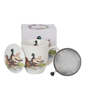 Kubek z zaparzaczem Ptasi Świat KACZKI