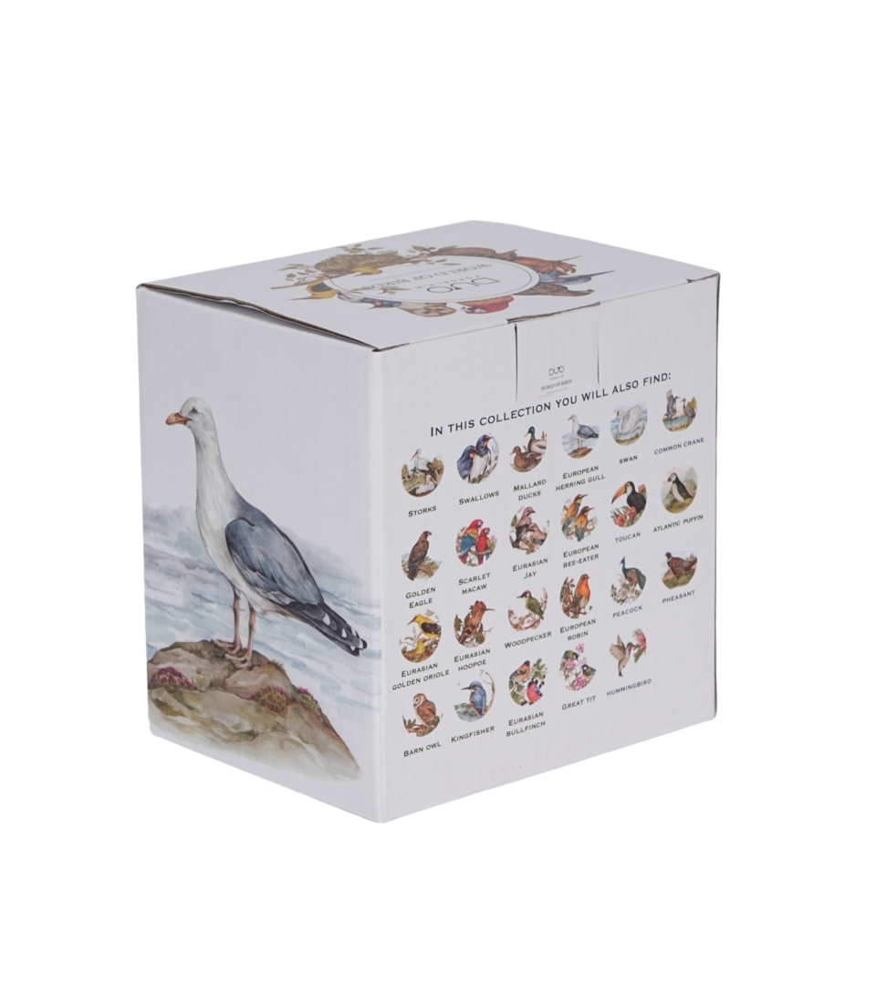 Kubek z zaparzaczem Ptasi Świat MEWA SREBRZYSTA