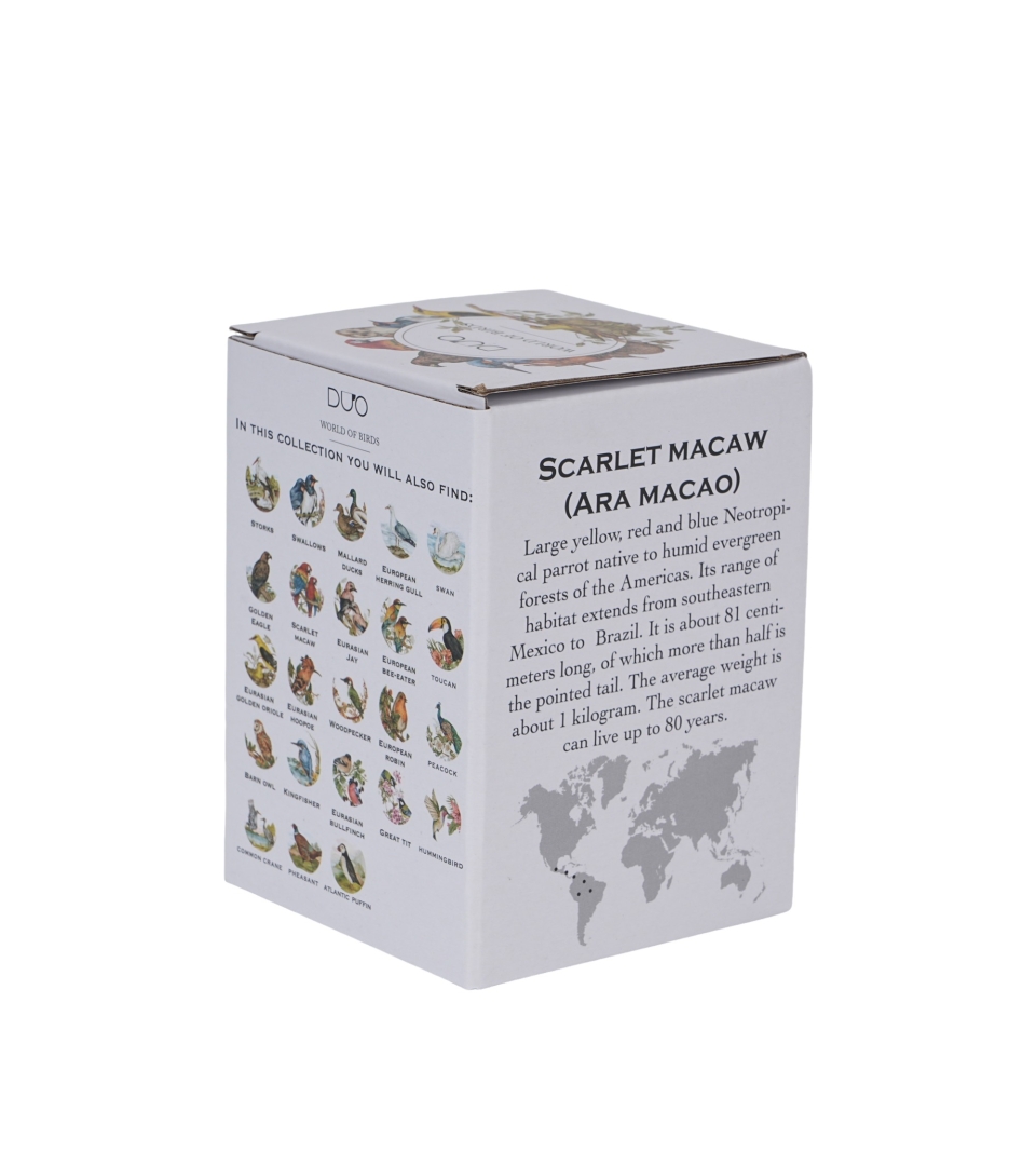 Kubek termiczny Ptasi Świat PAPUGI ARA SZKARŁATNE