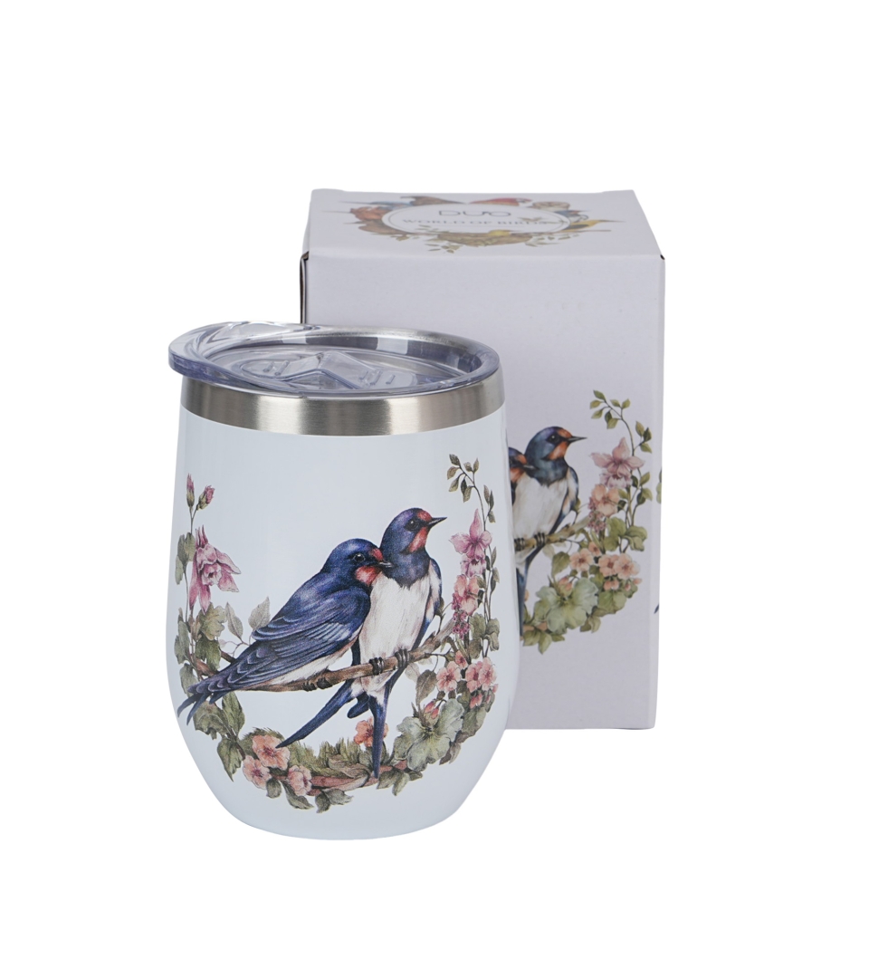 Kubek termiczny Ptasi Świat JASKÓŁKI