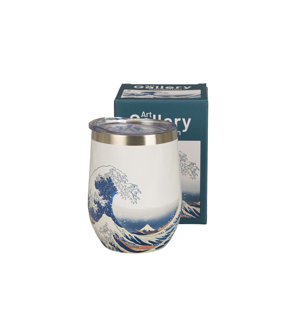 Kubek termiczny THE GREAT WAVE inspired by K. Hokusai