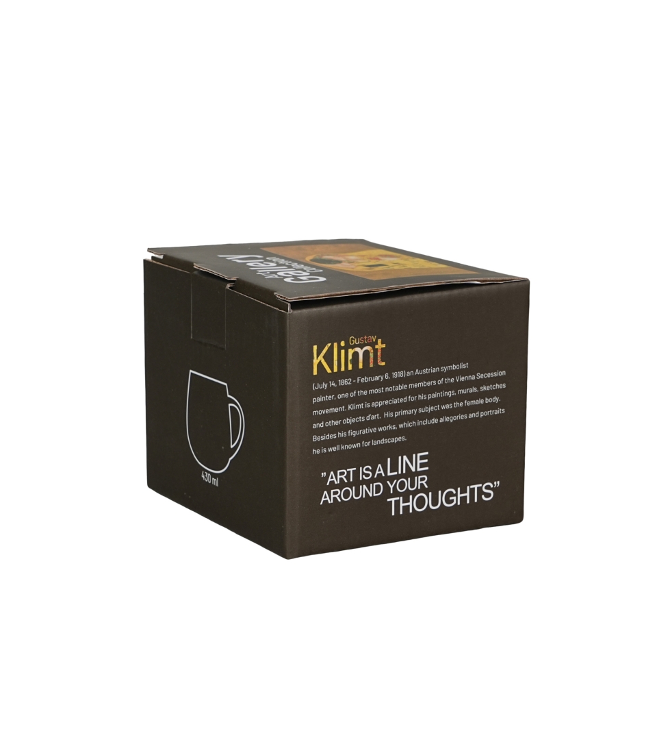 Kubek baryłka THE KISS CLASSIC inspired by Klimt