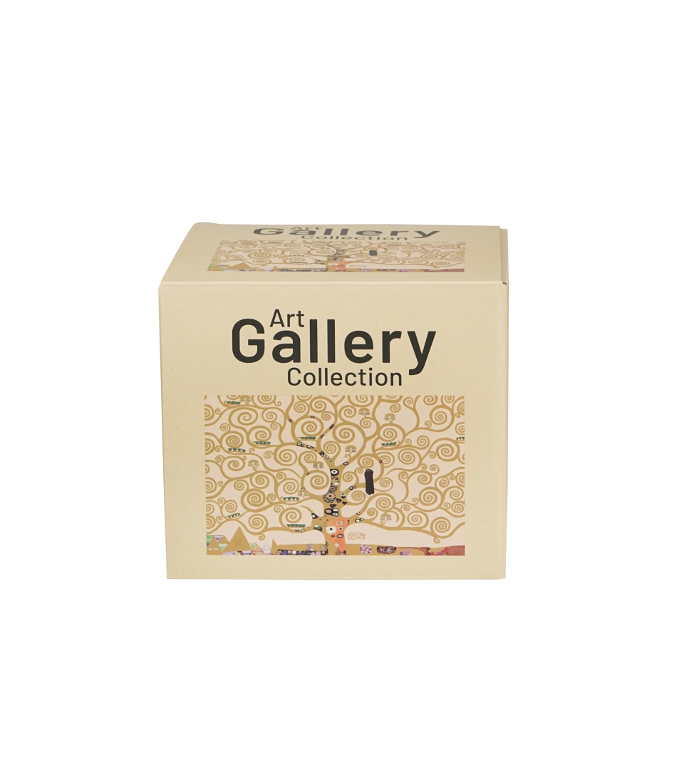 Zaparzacz baryłka TREE OF LIFE Ecru inspired by Gustav Klimt