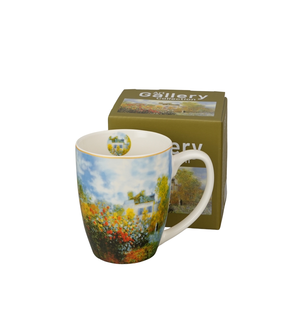 Kubek classic THE GARDEN AT ARGENTEUIL inspired by Monet