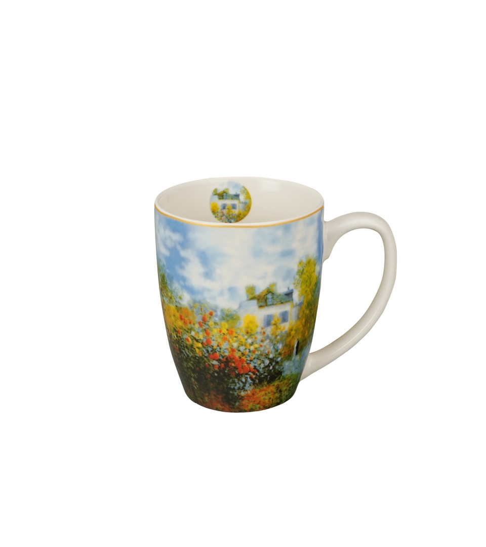 Kubek classic THE GARDEN AT ARGENTEUIL inspired by Monet