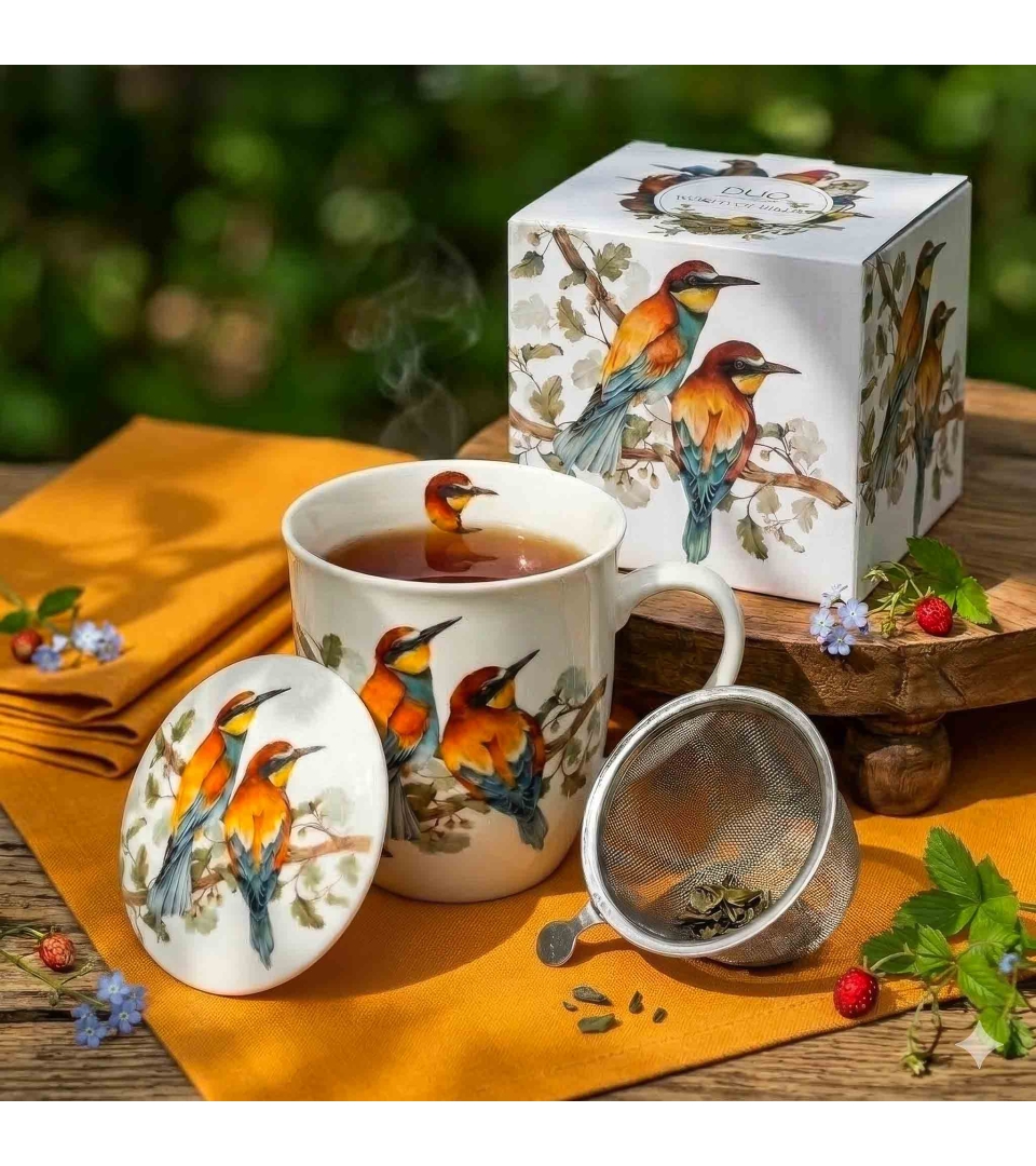 Kubek 650 ml Ptasi Świat ŻOŁNY