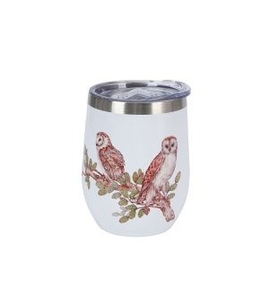 Kubek termiczny Ptasi Świat SOWY ZWYCZAJNE