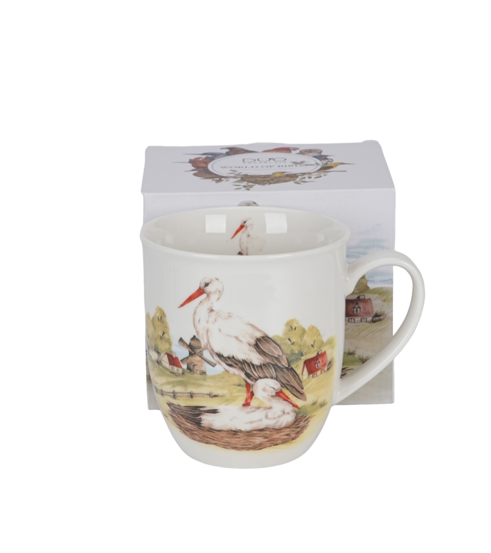 Kubek 650 ml Ptasi Świat BOCIANY