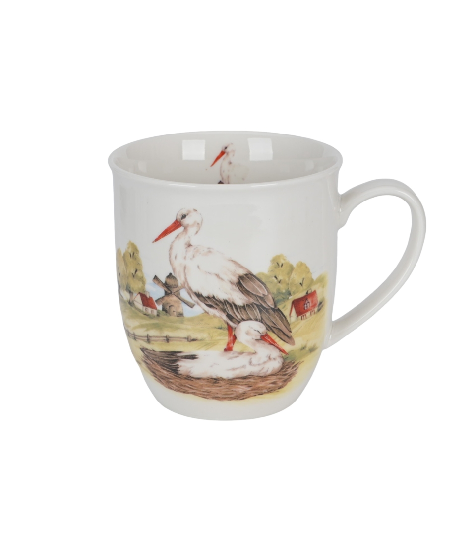 Kubek 650 ml Ptasi Świat BOCIANY